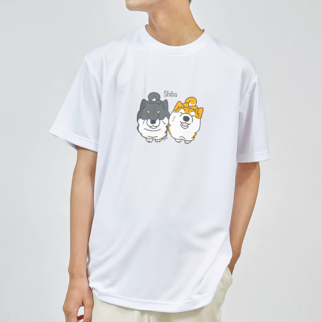 しぇるーののむっちり柴犬くん Dry T-Shirt