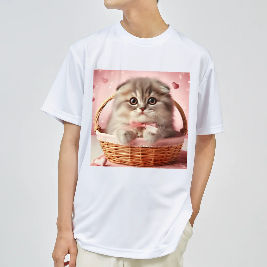 neko_shopのかごねこ ドライTシャツ