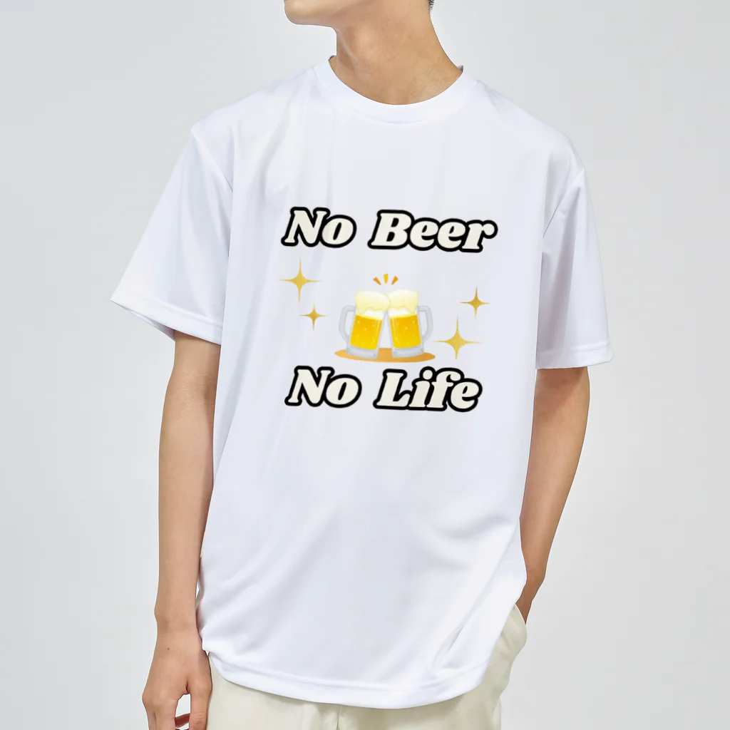 monkeyGのNO Beer　NO Life Dry T-Shirt