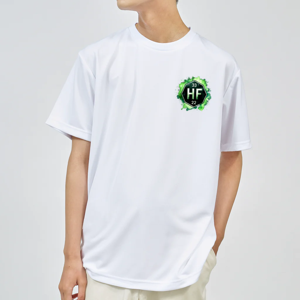 science closet（科学×ファッション）の元素シリーズ　~ハフニウム Hf~ Dry T-Shirt