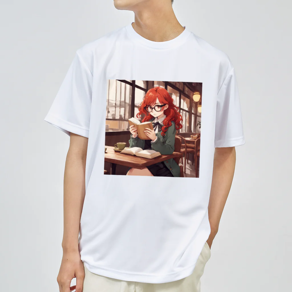 プリンゴブリンの赤毛の読書メガネさん Dry T-Shirt
