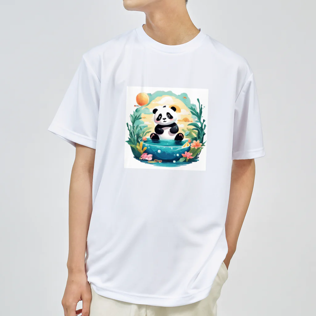 waterpandaの水辺のパンダ Dry T-Shirt