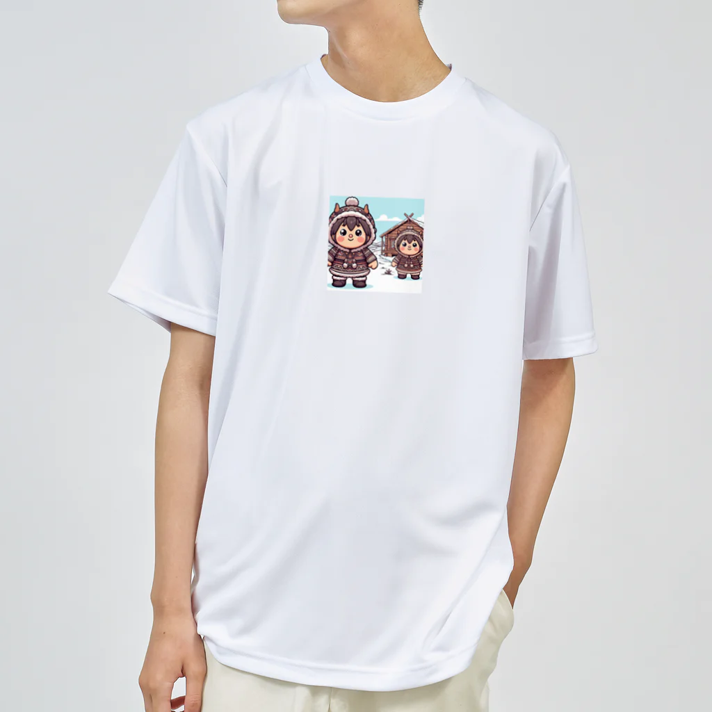 akatsukichanのデフォルメされたアイヌ Dry T-Shirt