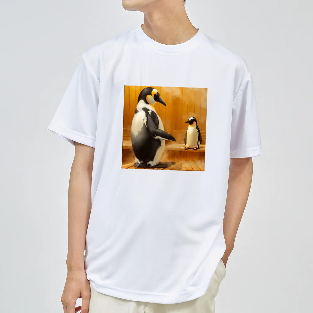 YASU_Createrの南極からサウナへ ドライTシャツ