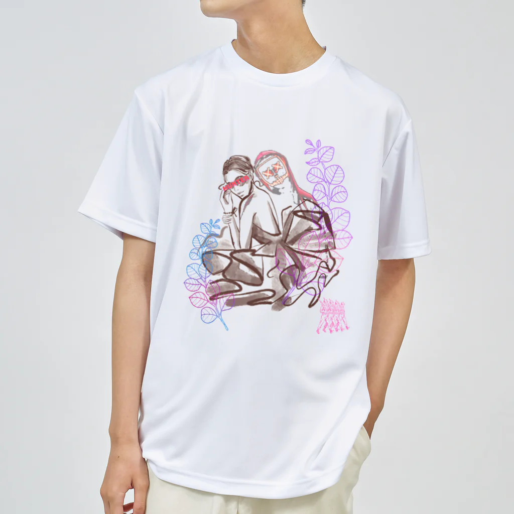 CurtainCallのＮＥＯＮ hunter ドライTシャツ