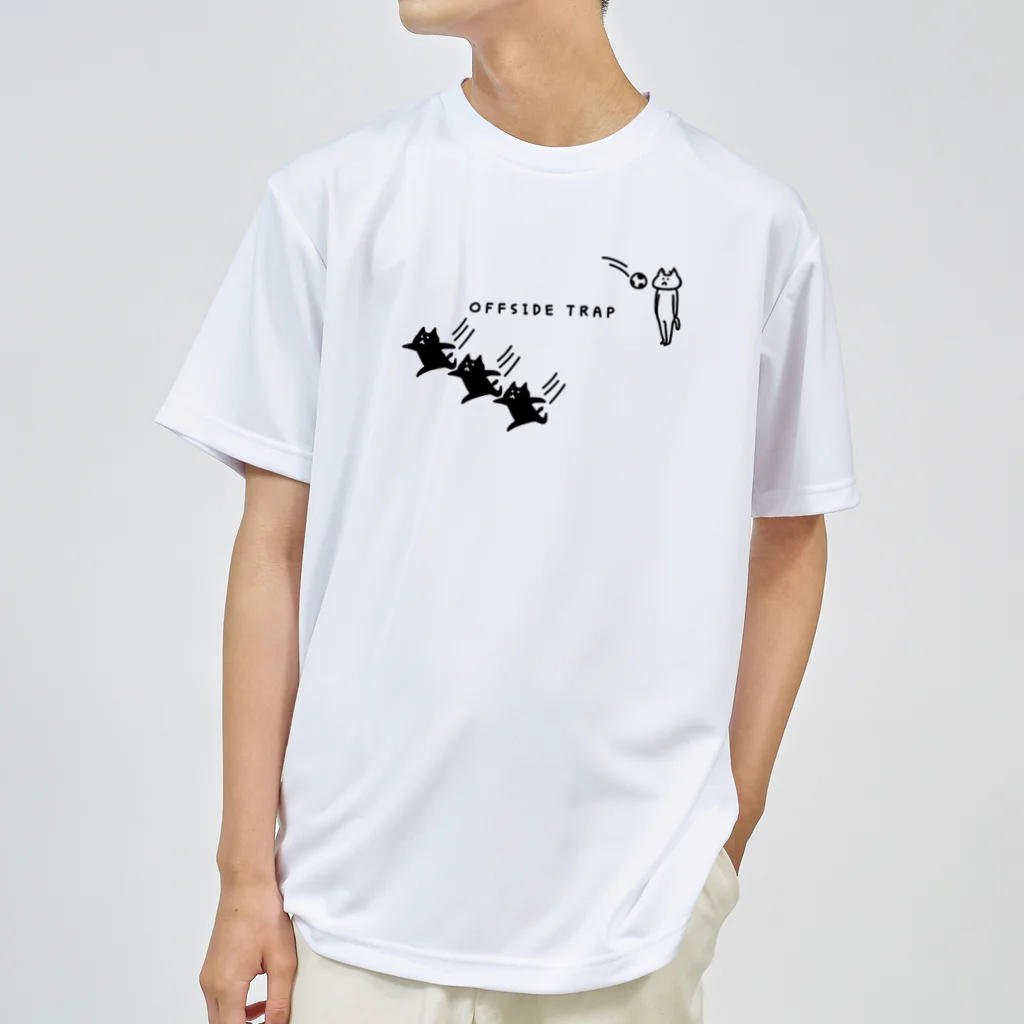 PokuStarのサッカー　オフサイドトラップ Dry T-Shirt