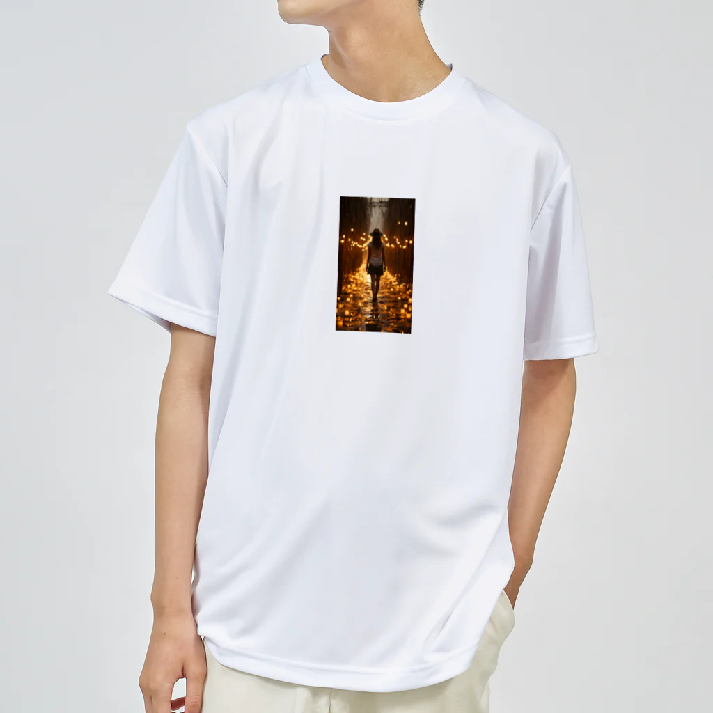 aoicanonのJourney Through the Lanterns ドライTシャツ