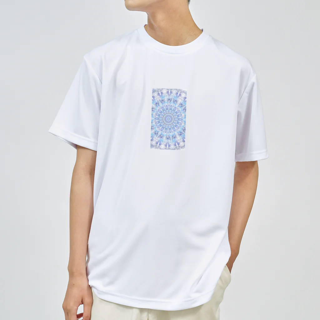 妖精と癒しの曼荼羅の曼荼羅アートシリーズ Dry T-Shirt