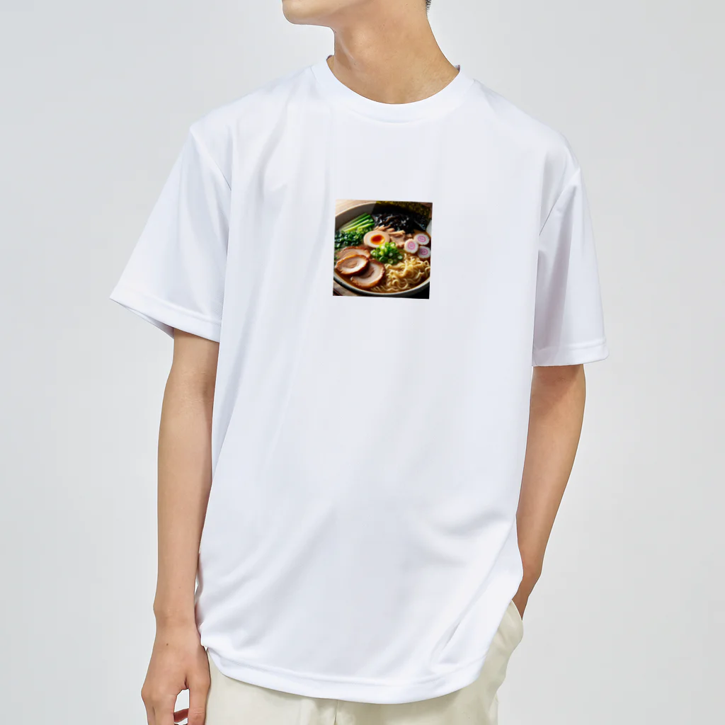 kumama07のラーメン ドライTシャツ