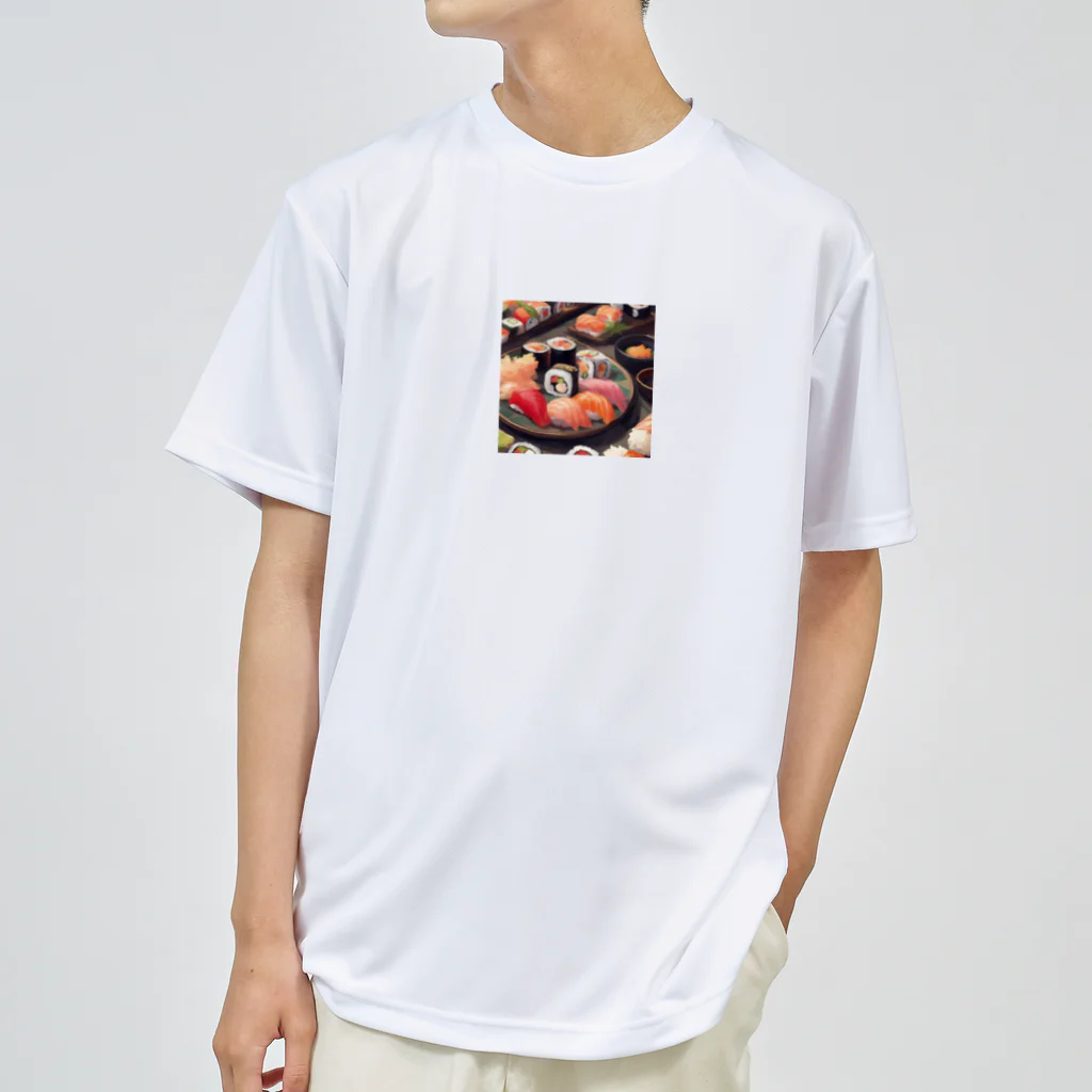 happiness_shopの華やかな日本料理の世界へようこそ Dry T-Shirt