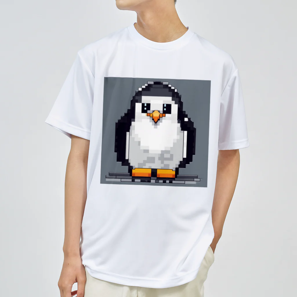 hakusyuuの優しい眼差しペンギン ドライTシャツ