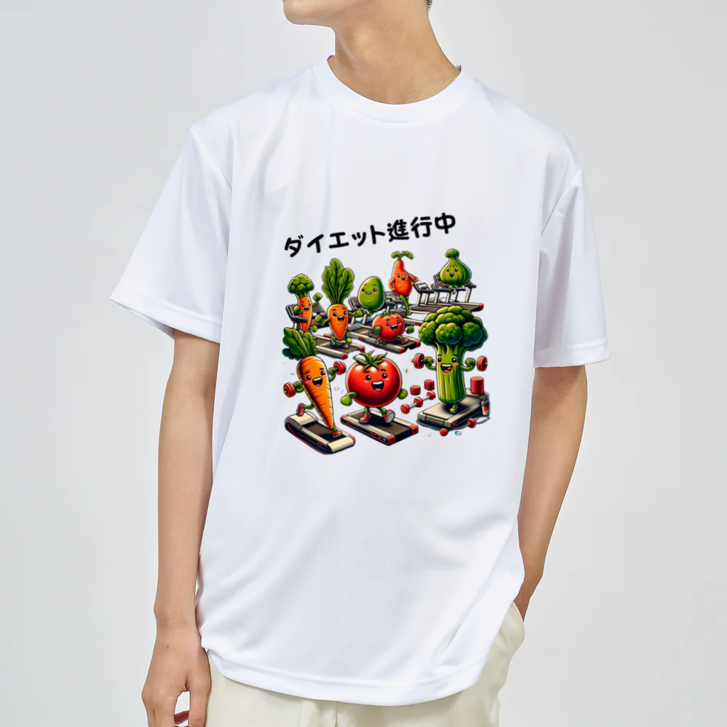 yumekauのベジフィット・リボリューション Dry T-Shirt