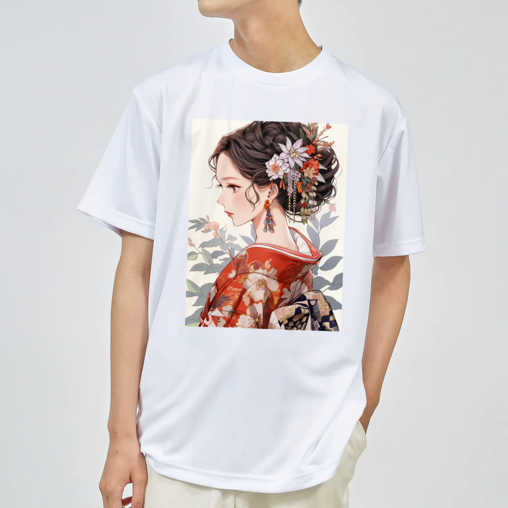 AQUAMETAVERSEの和服姿の女性　sanae 2074 Dry T-Shirt