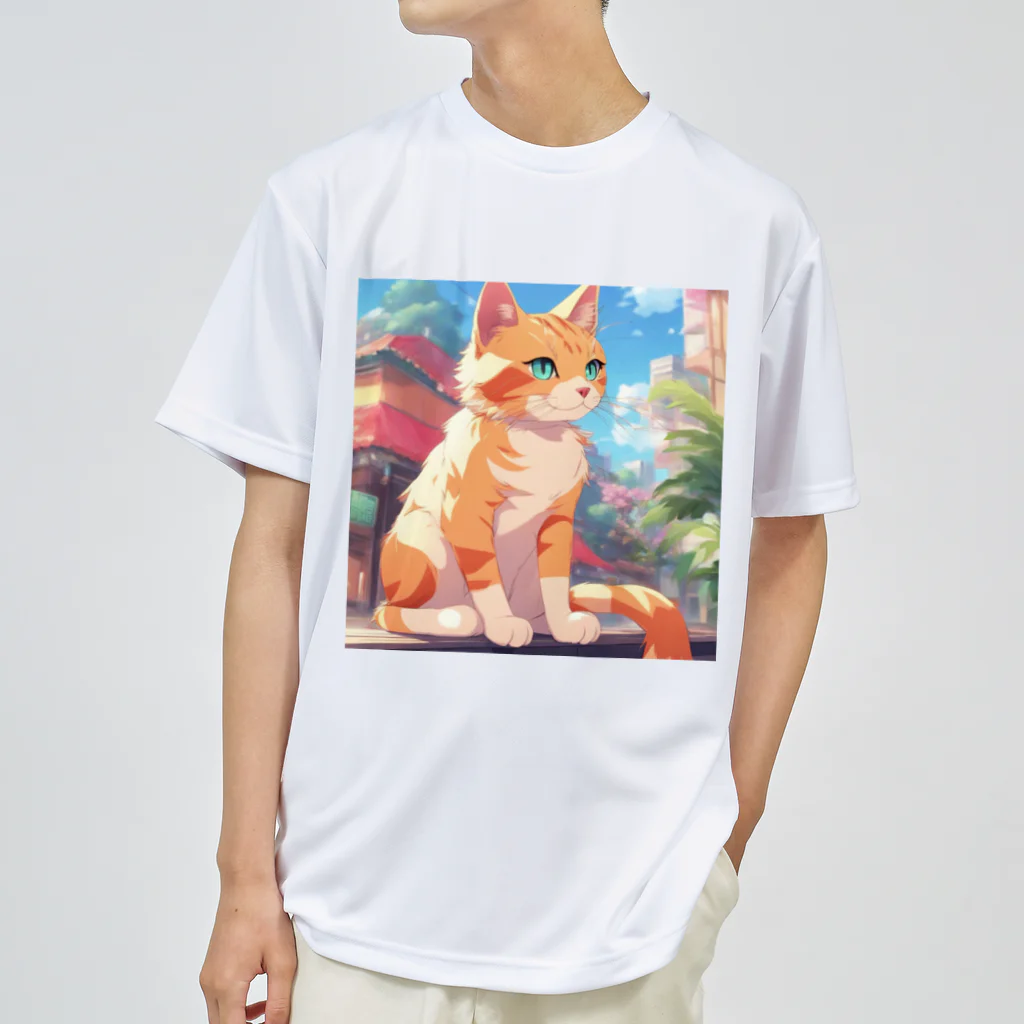 masasan0118の窓辺に佇む、かわいらしい猫ちゃんの姿🐱✨ Dry T-Shirt