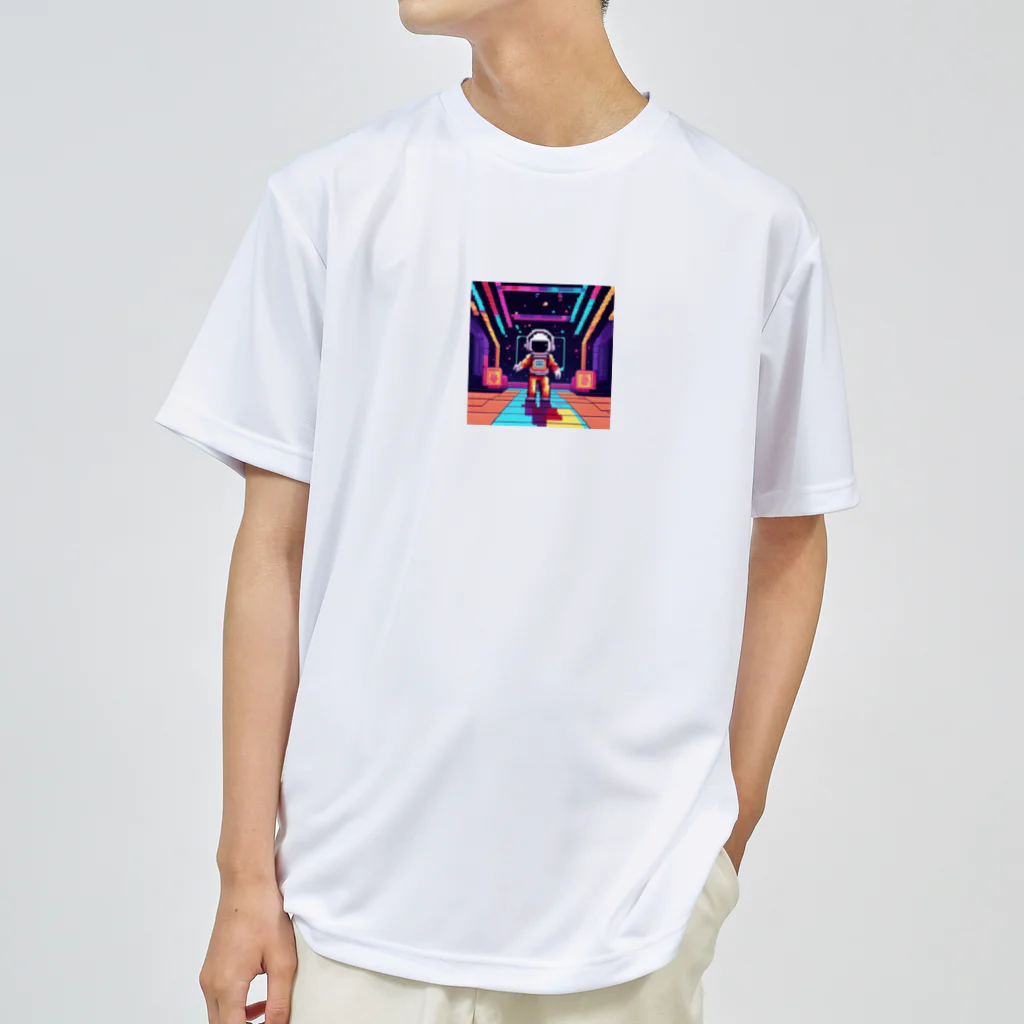 jsaofsjofaakoの宇宙船の中のダンスフロア Dry T-Shirt