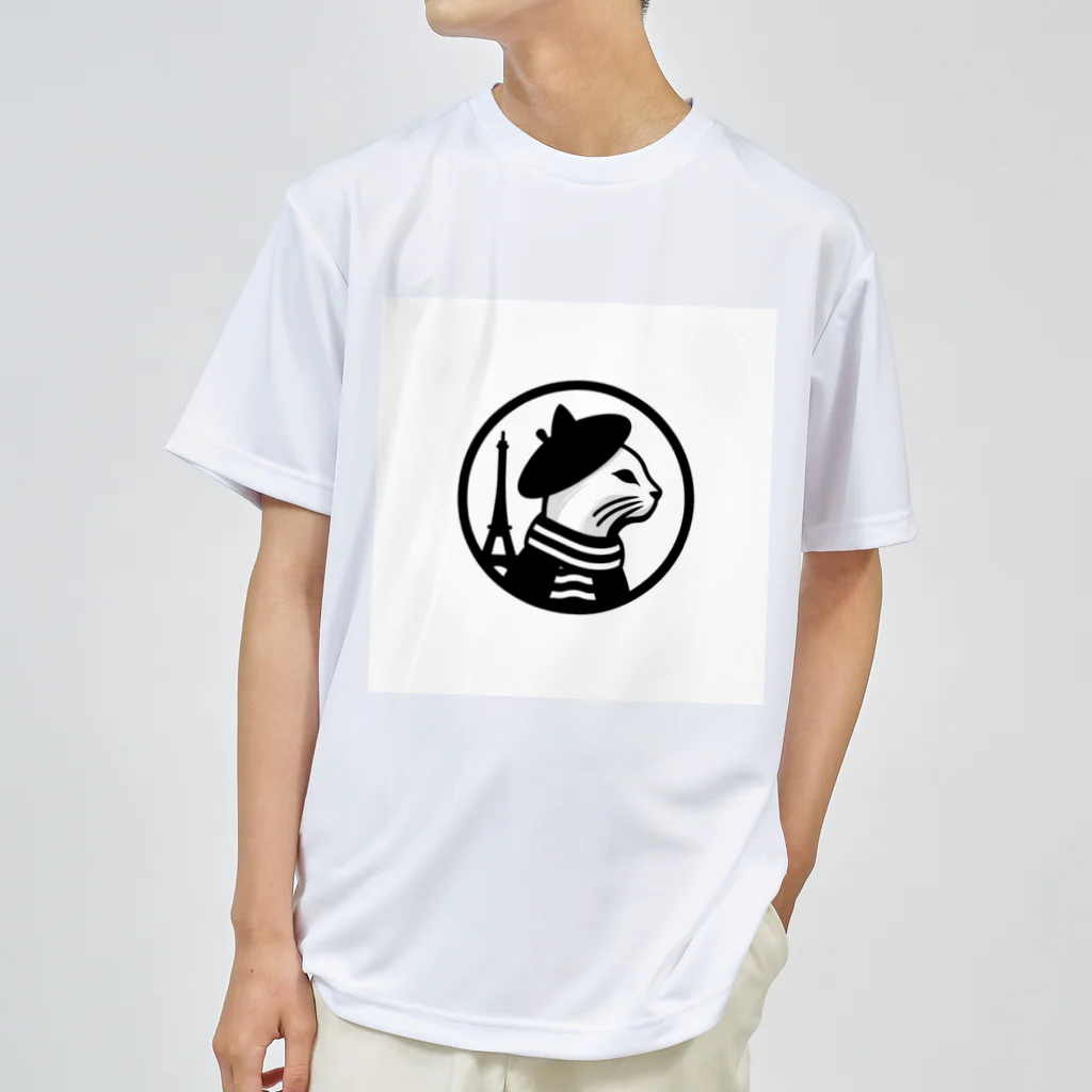 erimint_atelierのパリジャンキャット ドライTシャツ