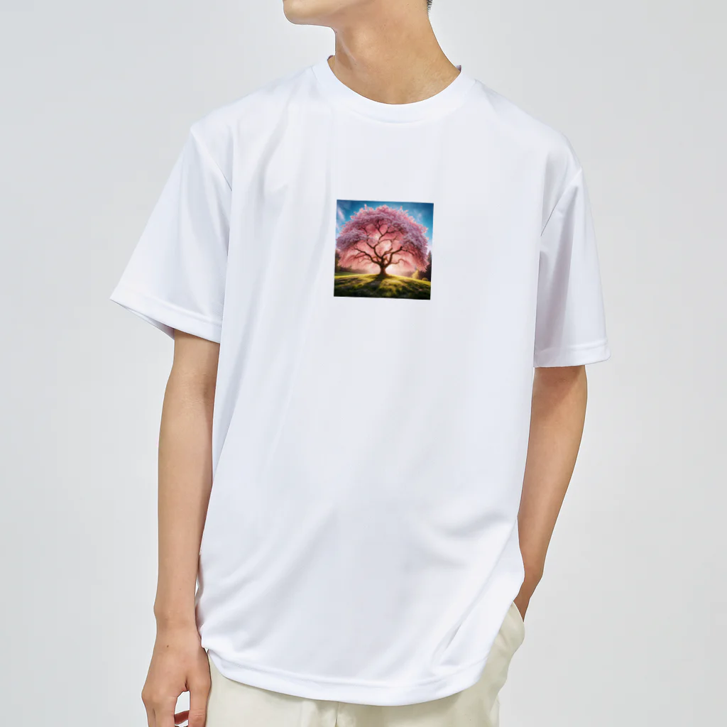 ニコショップの桜の木 Dry T-Shirt