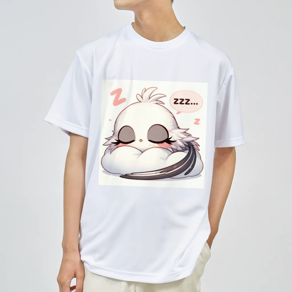 mimikkyu322のLong-tailed Tit 7 Dry T-Shirt