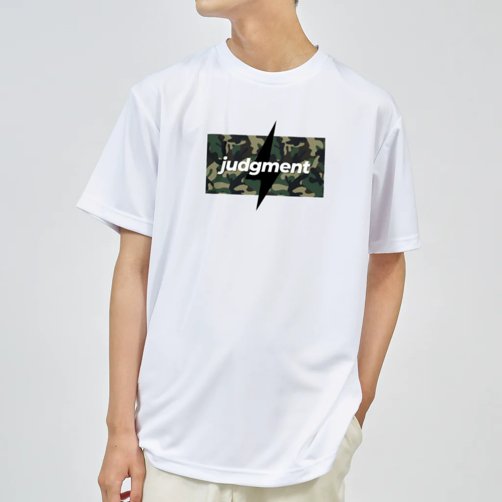 judgment produceの【judgment produce】judgment迷彩（緑） ドライTシャツ