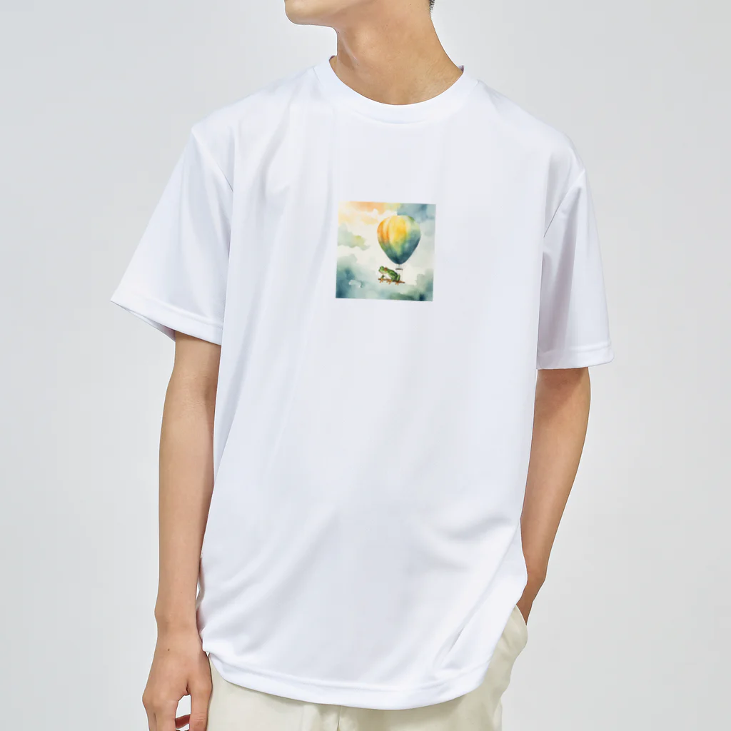 Oimo_shanの旅するカエルさん Dry T-Shirt