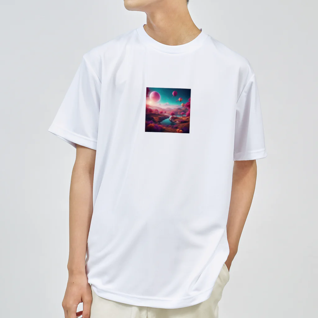 matsunne5555の幻想的な夢の冒険 ドライTシャツ