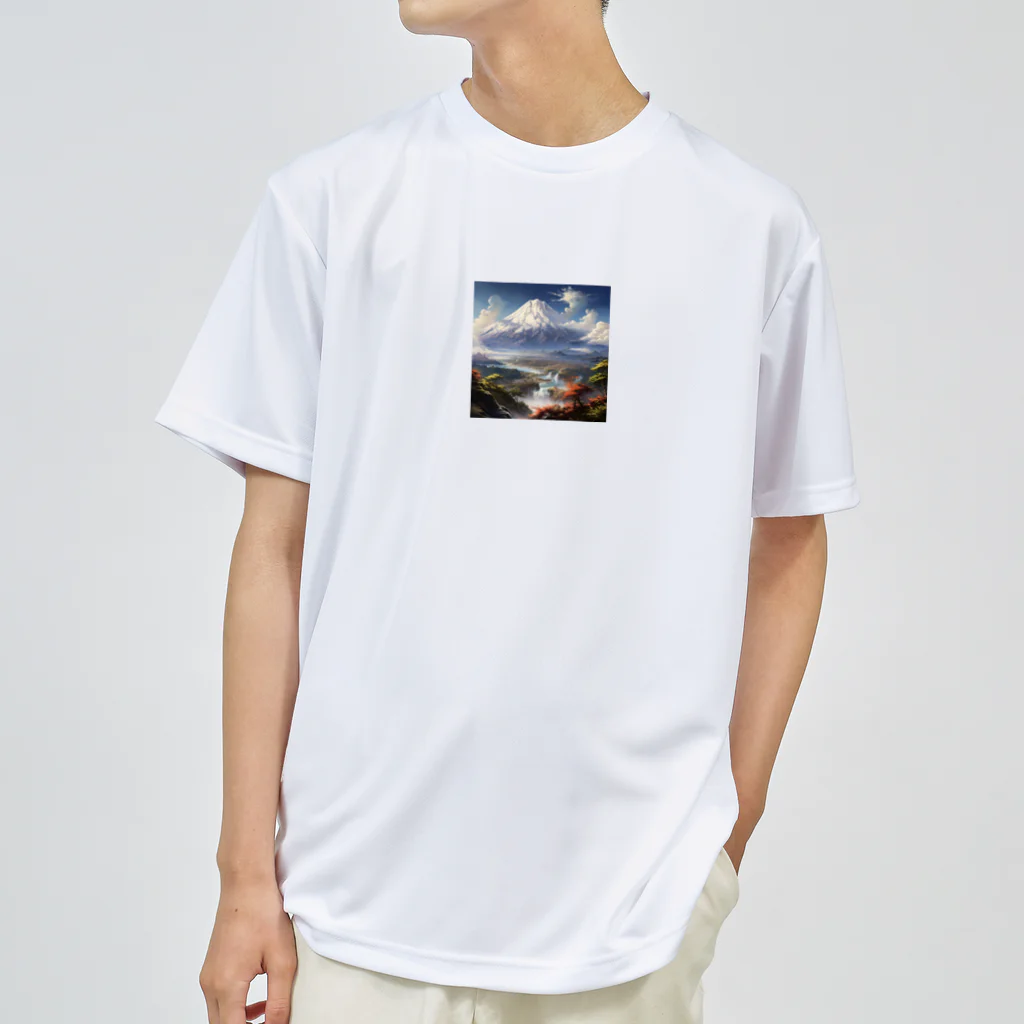 AQUAMETAVERSEの山の美しい風景　なでしこ1478 Dry T-Shirt