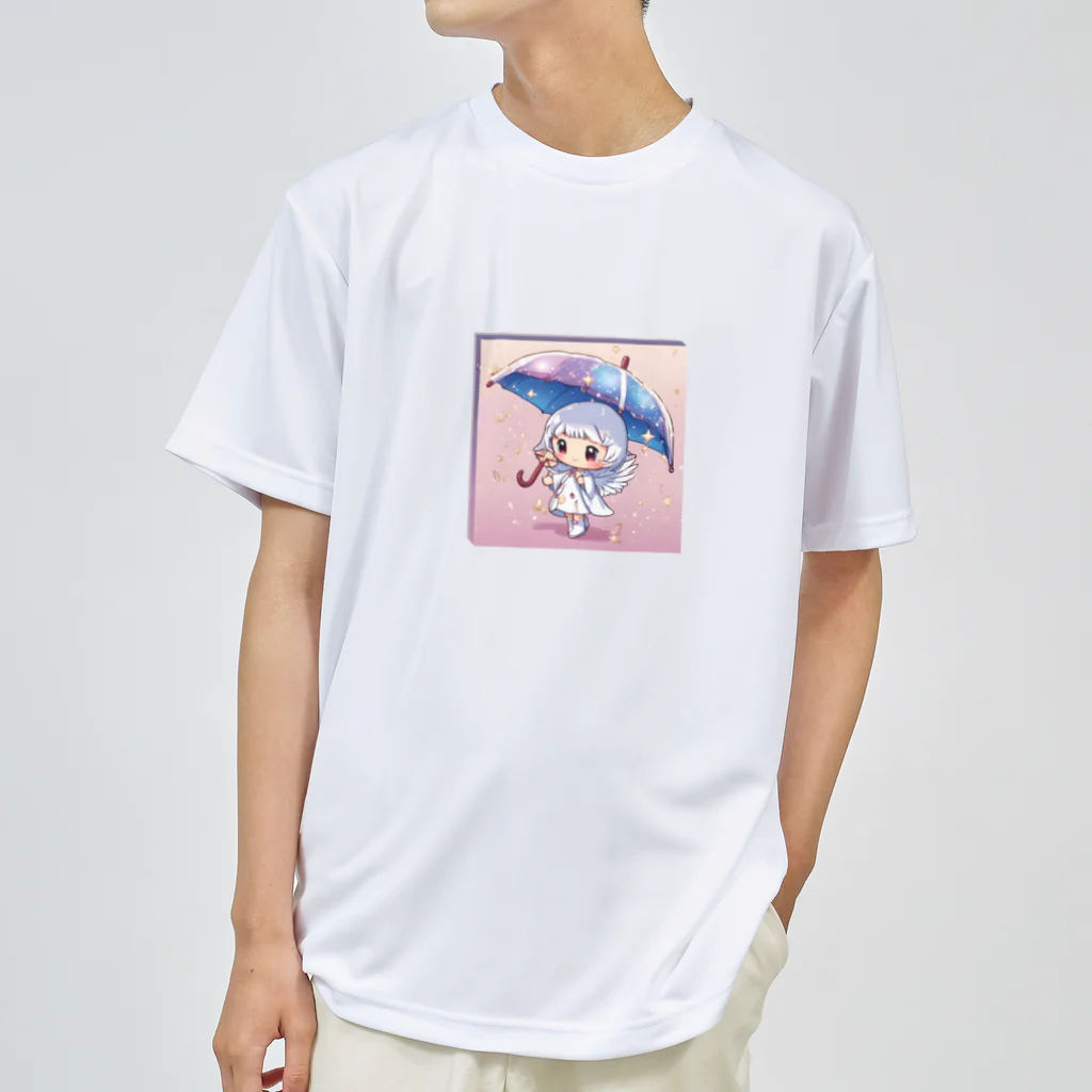 LisaLisaLisaの雨天使ちゃん Dry T-Shirt