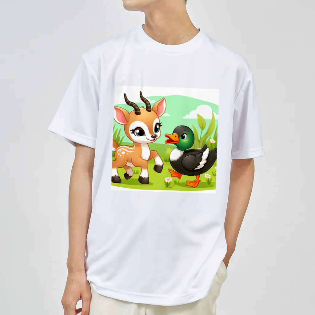 yos-1292583のガモカモグーシー ドライTシャツ