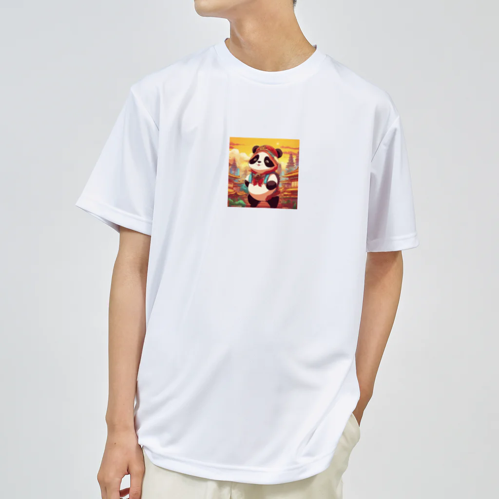 crazypanda2の冒険パンダ Dry T-Shirt