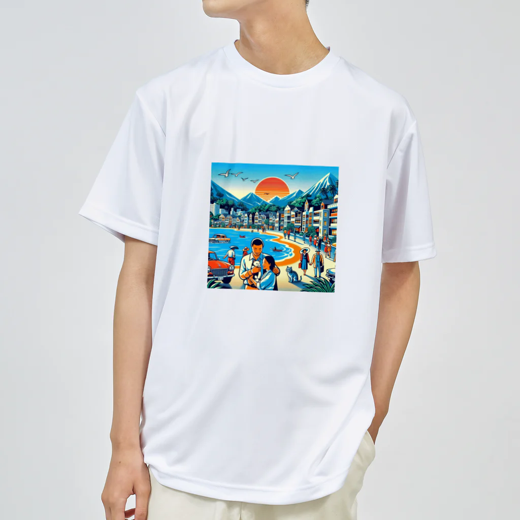 80s_popの80s CityPop No.11 ドライTシャツ