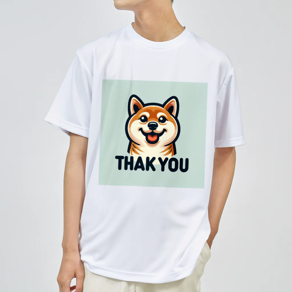 keikei5の魅力的な柴犬 Dry T-Shirt