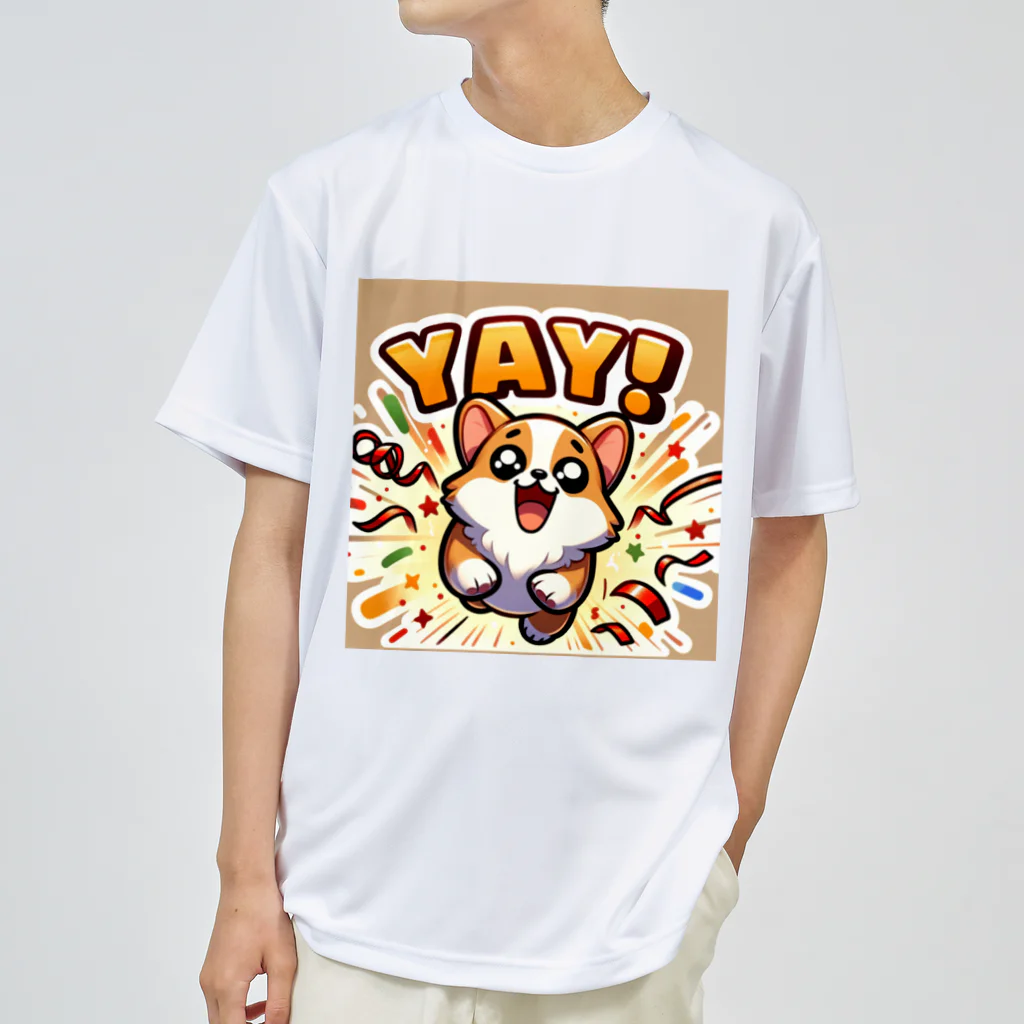 keikei5の超キュートな柴犬 Dry T-Shirt