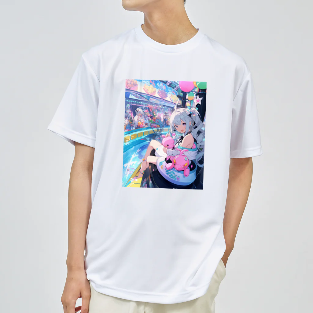 AQUAMETAVERSEのシ一バラダイスで遊ぼう　クニちゃん　2496 ドライTシャツ