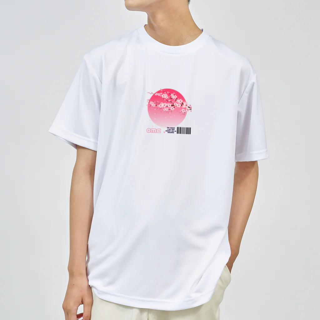 おもちショップのさくら ドライTシャツ