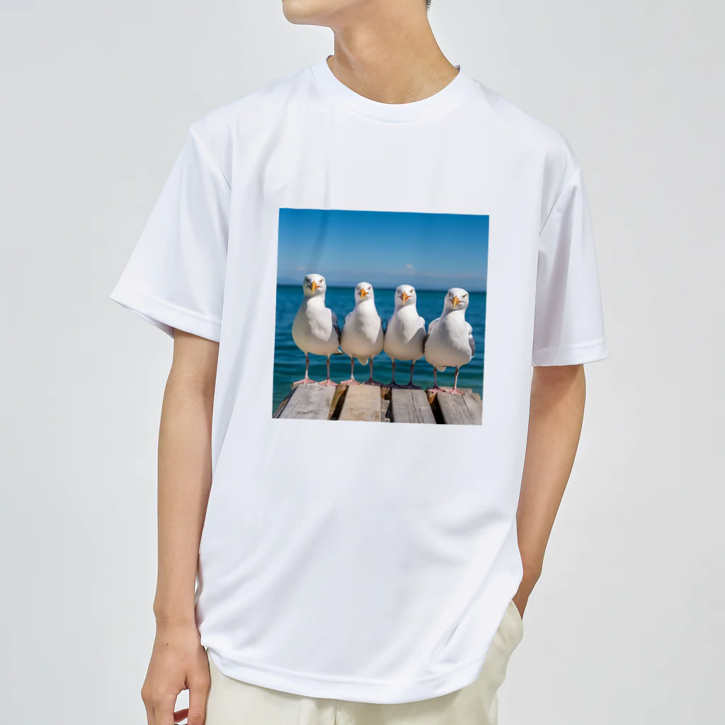 AQUAMETAVERSEのかもめの水兵さん　クニちゃん　2,496 Dry T-Shirt