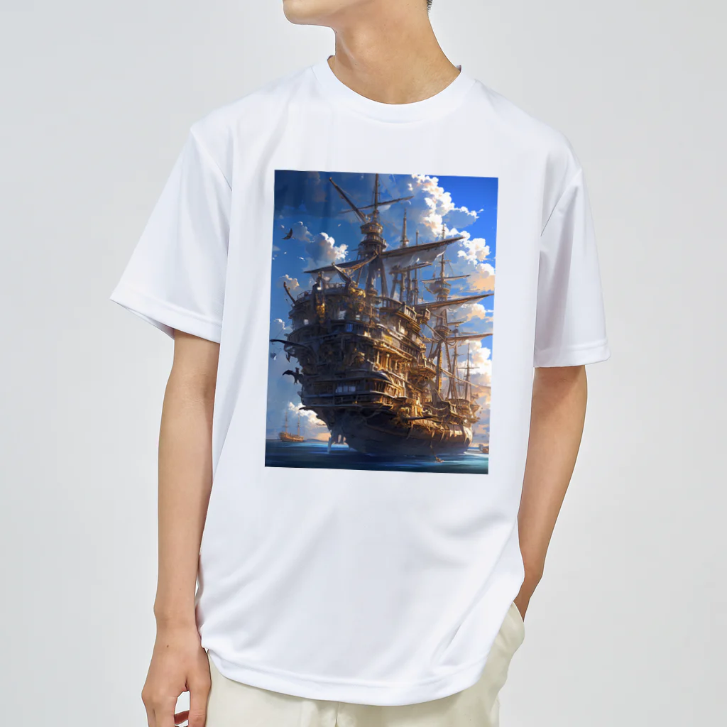 AQUAMETAVERSEの海賊船　なでしこ1478 Dry T-Shirt