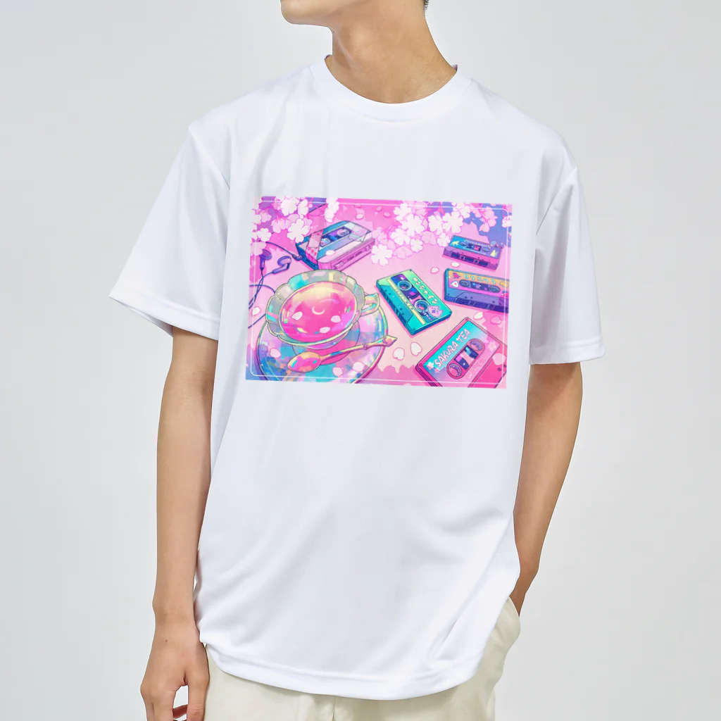 waccaのSAKURA TEA ドライTシャツ