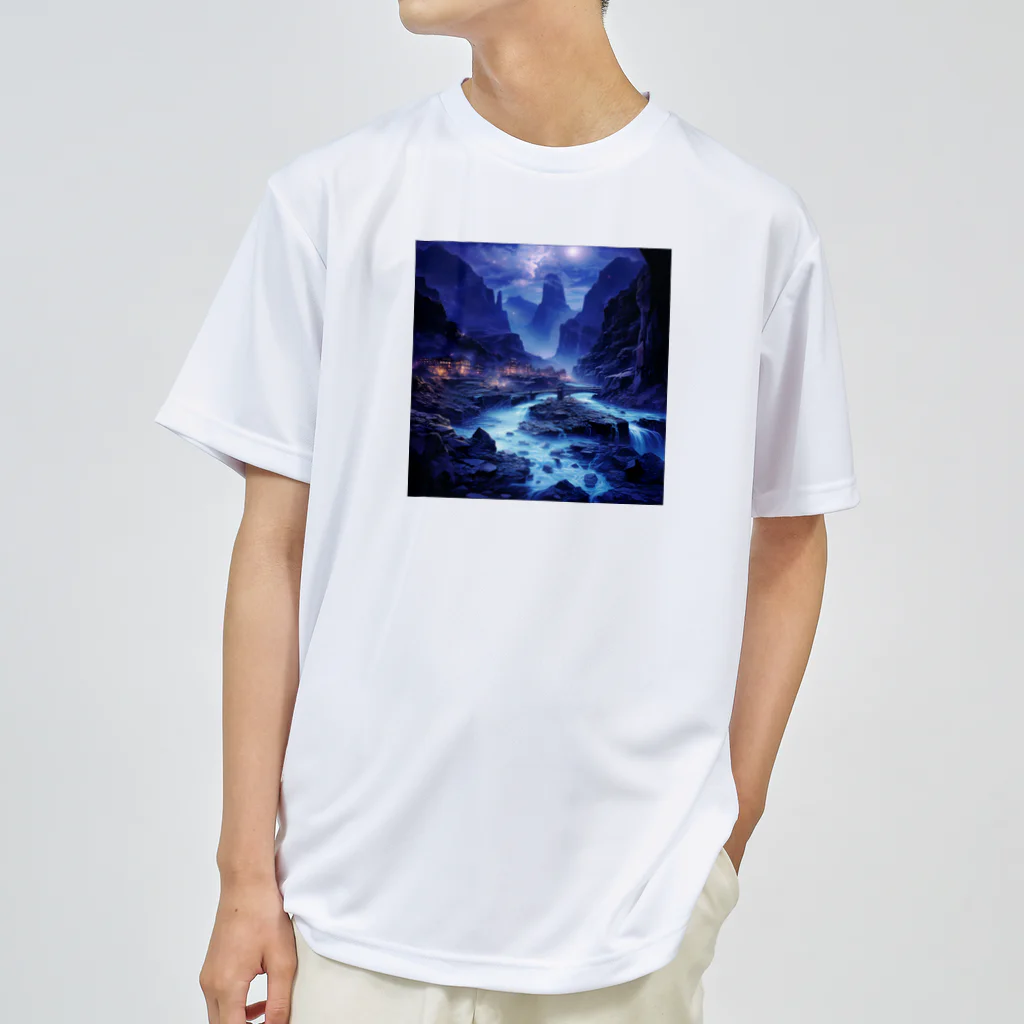 AQUAMETAVERSEの夜景　なでしこ1478 Dry T-Shirt