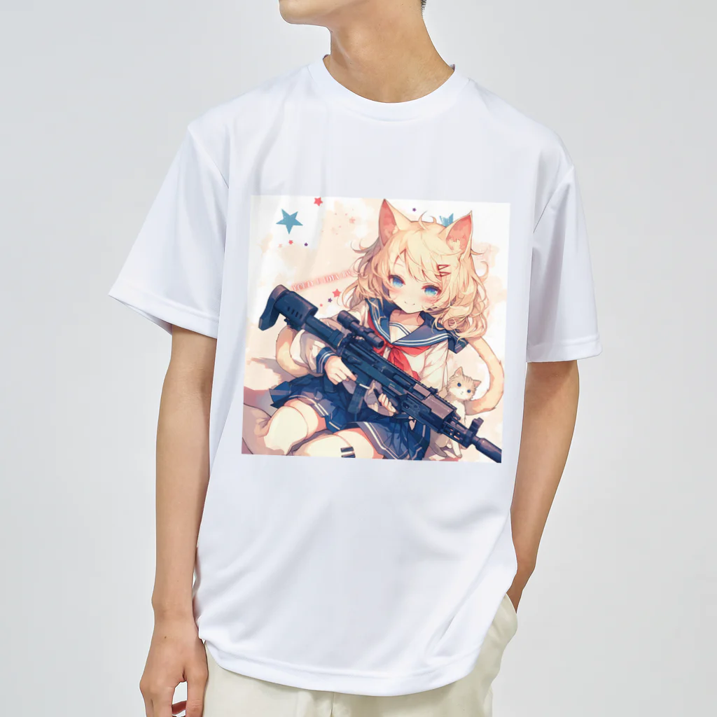 AQUAMETAVERSEの星屑の誓い、勇気の歌 Marsa ドライTシャツ