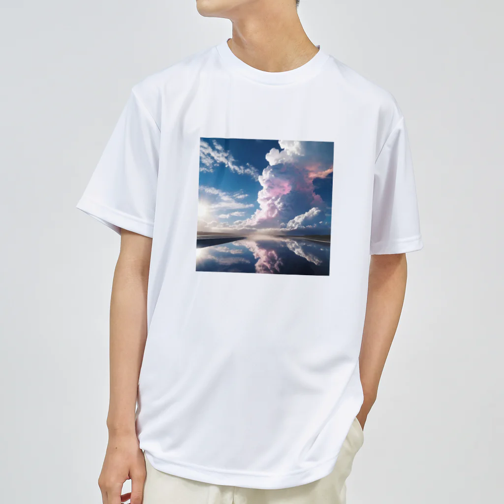 chan-takehaniの天空の鏡  ドライTシャツ