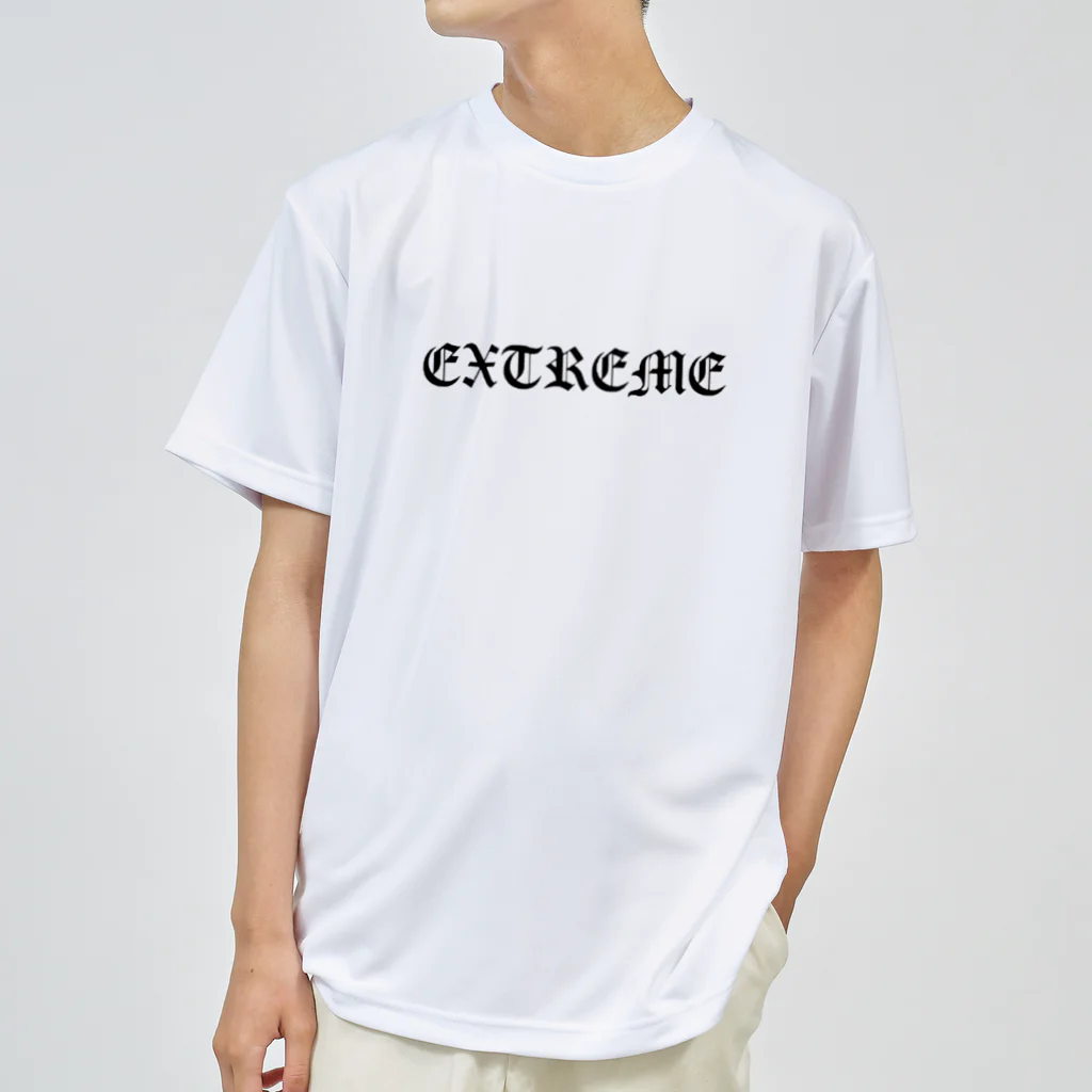 EXTREMEのEXTREME 黒文字 ドライTシャツ