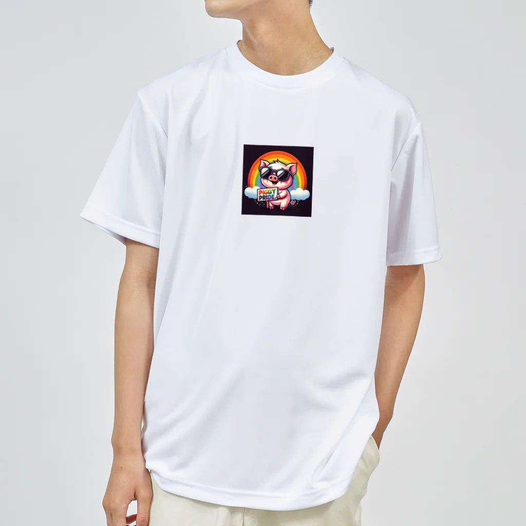 Peruperuの可愛い子豚 Dry T-Shirt