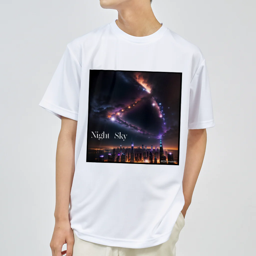 ChromastrAlのnight sky Dry T-Shirt