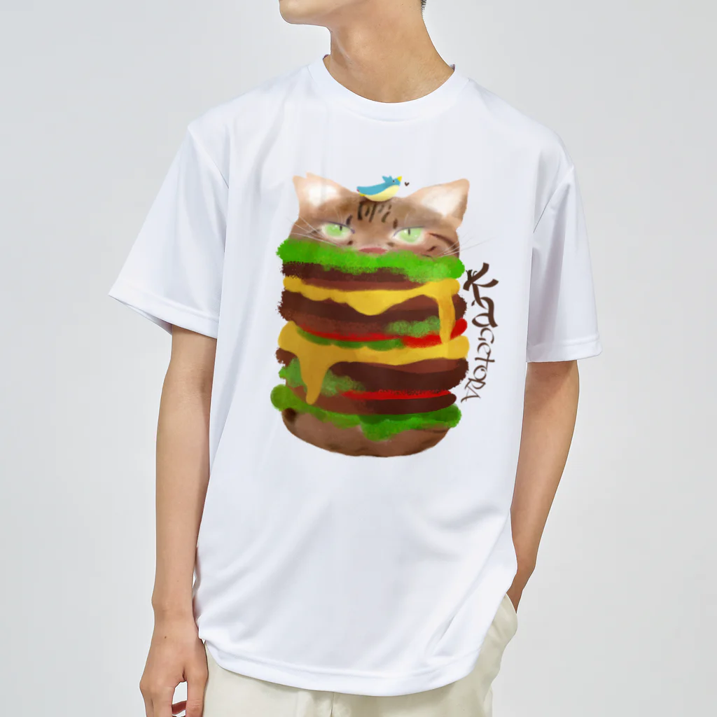 PONTE NOTTEの景虎びっくりバーガー ドライTシャツ