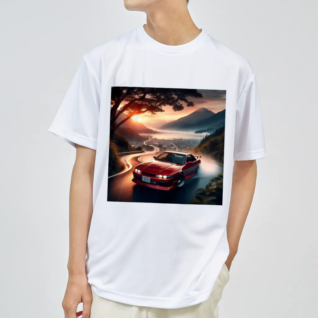 DRIFT CARSのシルビア　ドリフト　日本 Dry T-Shirt