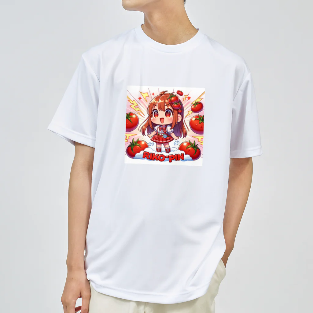 bottaの可愛い、トマト、RIKO-PIN入り Dry T-Shirt