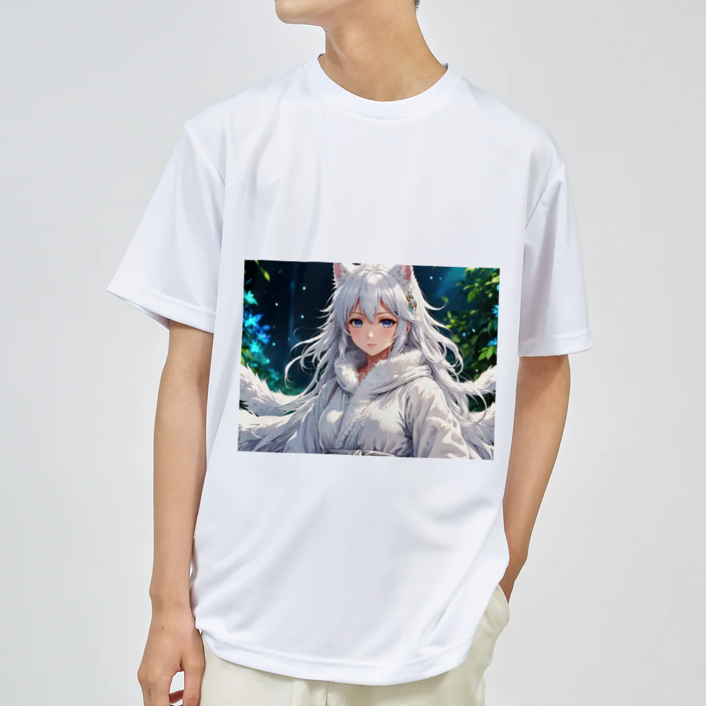 巫女スタぐらむのもふもふの巫女 Dry T-Shirt