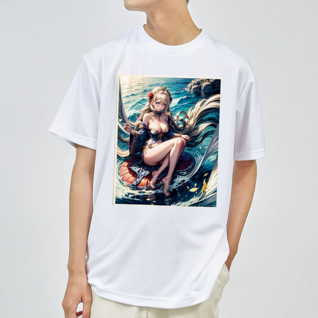 Anime_Ijindenの美と愛の女神アフロディーテ B〜Aphrodite B goddess of beauty and love〜 Dry T-Shirt