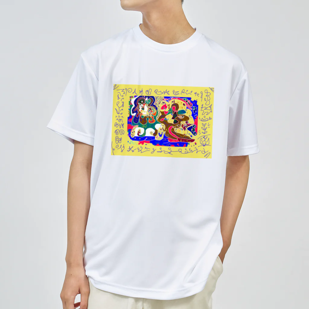 エネハピる〜🫧✨のゆりオリジナル宇宙アート🎨 ドライTシャツ