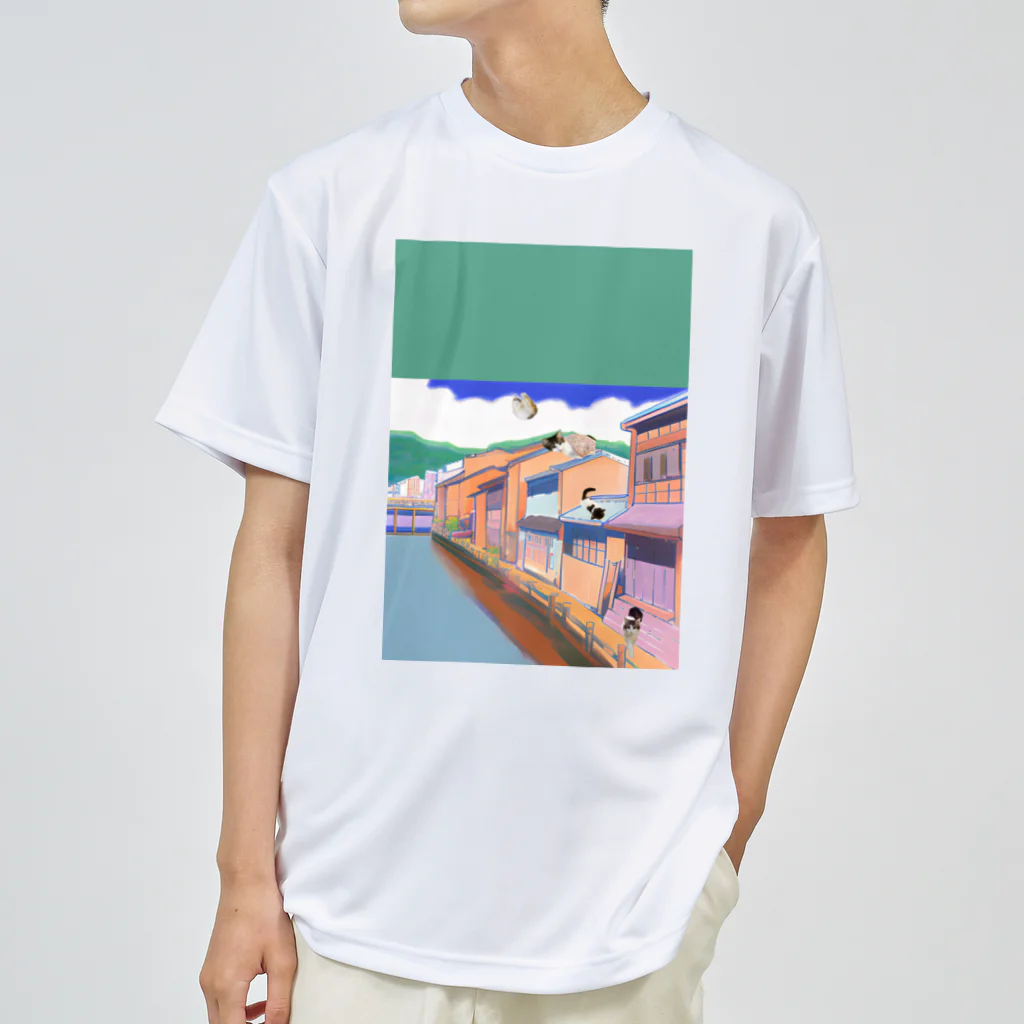 momo_emiの昔と猫 Dry T-Shirt